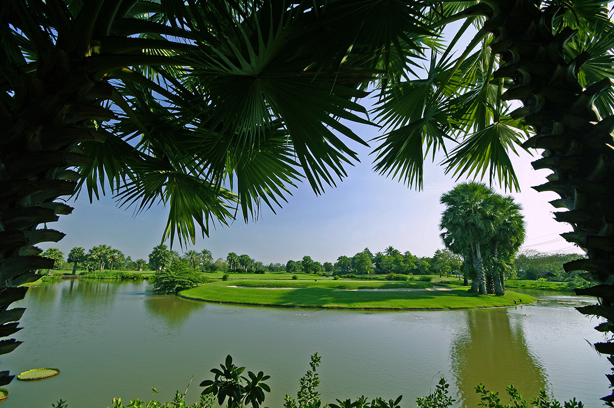 Landscape Krung Kavee Golf Course 